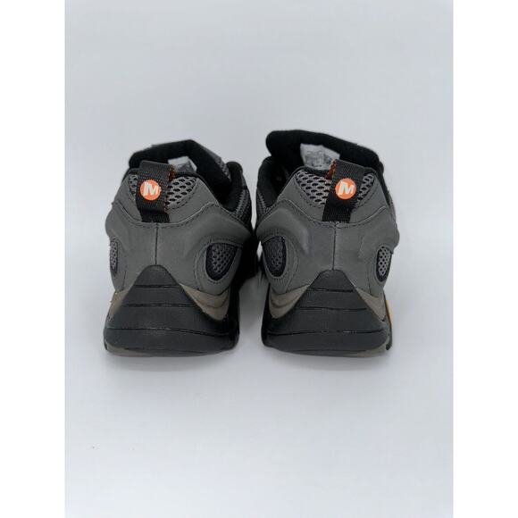 Merrell Hiking Shoes Gray Moab 2 GTX Vibram Goretex Leather J06039 Men’s Size 12 - Picture 5 of 12